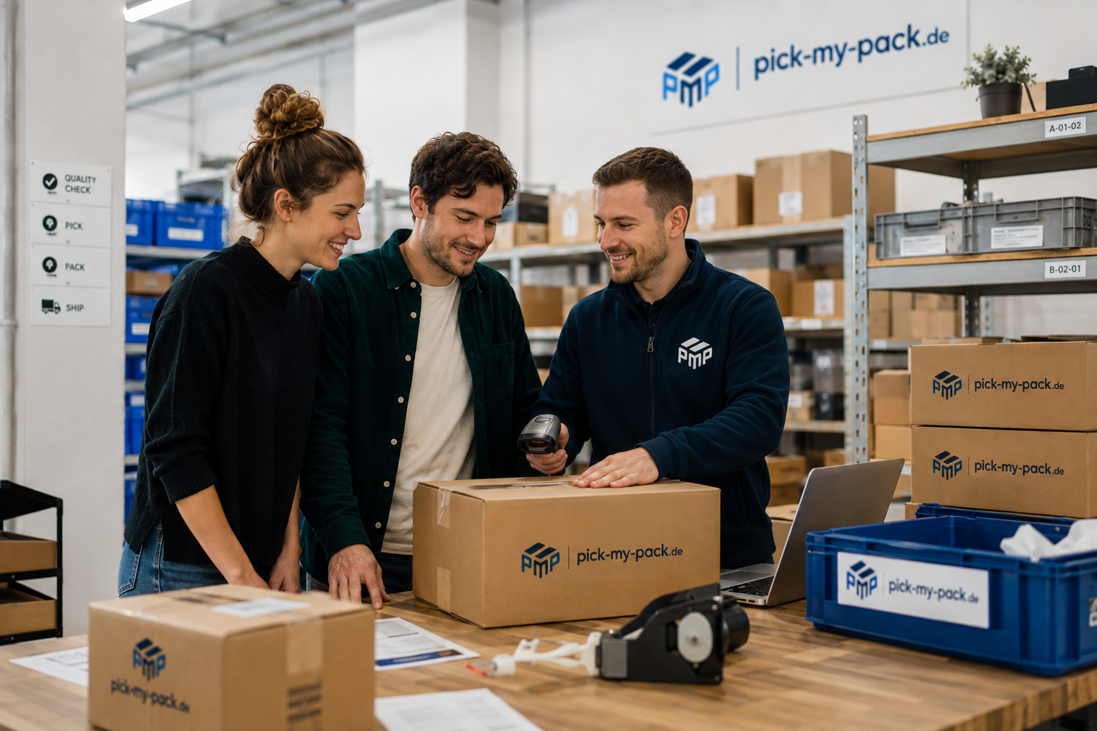 Skalierbarer Fulfillment-Prozess mit zunehmenden Bestellungen